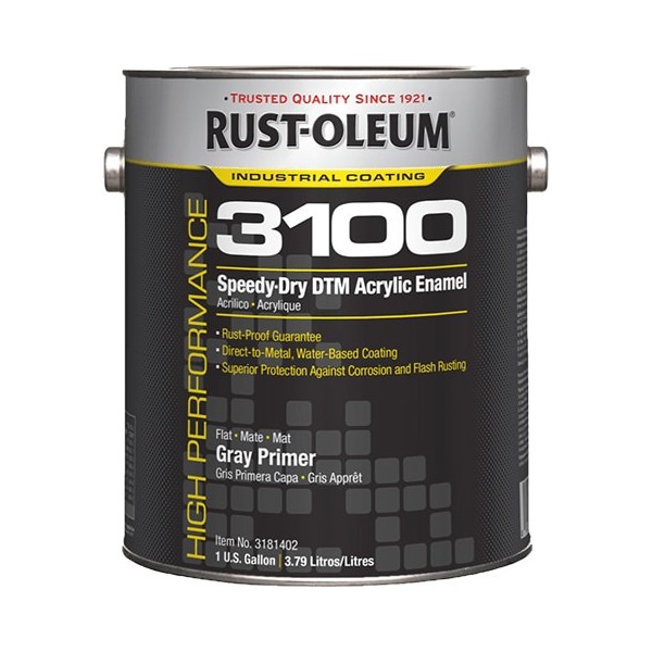 RustOleum High Performance 3100 System SpeedyDry DTM Acrylic Enamel